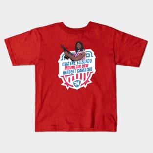 Dwayne Elizondo Mountain Dew Herbert Camacho '24 Kids T-Shirt